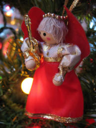Pitmans Shorthand Christmas Carols: Christmas tree angel decoration