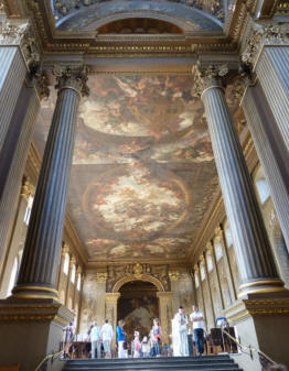 Greenwich - Old Royal Naval College - Painted Hall