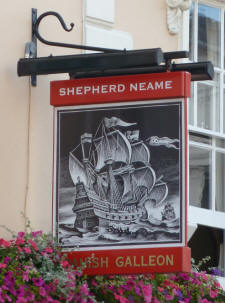 Greenwich - Spanish Galleon pub sign