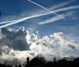 Pitmans Shorthand Christmas Carols: Blustery sunset over Orpington, Kent