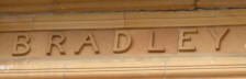 Greenwich Park - South Building - name Bradley