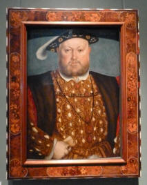 Greenwich - Queen's House - Portrait of Henry VIII