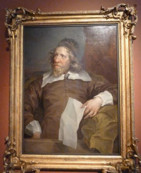 Greenwich - Queen's House - Portrait of Inigo Jones