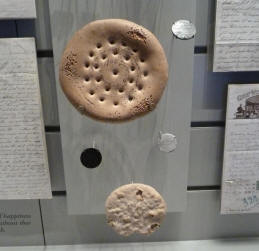 National Maritime Museum - ship's biscuits